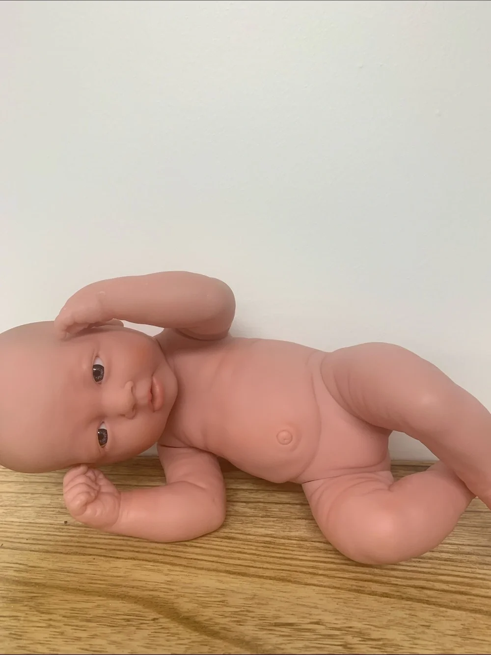 Vinyl Newborn Lifelike baby doll.